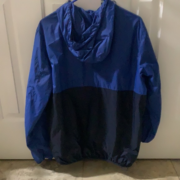 Men’s Tommy Hilfiger blue/black windbreaker Medium - Picture 2 of 5
